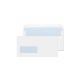Value Wallet S/S Window DL 110x220mm 80gsm White (BOX 1000)