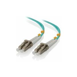 2M LC-LC 10G MULTI MODE DUPLEX LSZH FIBRE CABLE 50/125 OM3