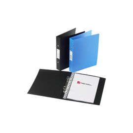 Rexel Budget 2-Ring Binder A5 25mm Polypropylene Black 13428BK