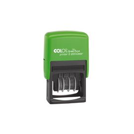 Colop S220 Green Line Date Stamp 15520050