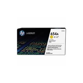 TONER CARTRIDGE LASERJET 654A YELLOW