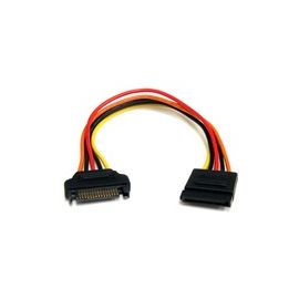 8in 15 pin SATA Power Extension Cable