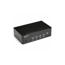 4 Port HDMI KVM Switch - 4K 30Hz - Dual Display