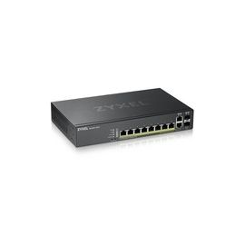 GS2220-10HPGB region8-port GbE L2 PoE Switch with GbE Uplink (1 year NCC Pro pack license bundled)