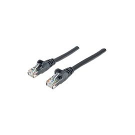 INTELLINET CABLE DE RED PATCH CAT6 RJ45 0.5M NEGRO