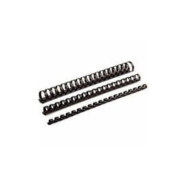 PLAST COMB O/BACK 32MM BLACK A4 50PK