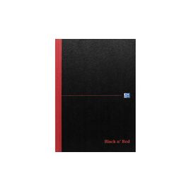 Black n Red Book Wirebound Recycled Polypropylene 90gsm 140pp A4 Ref 100080167 [Pack 5]