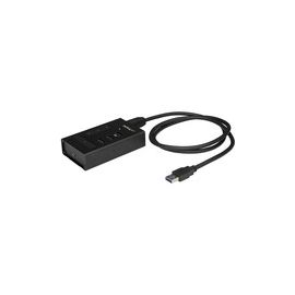 4 Port USB Hub - Metal - UBS-A to 3x USB A and 1x USB C - USB 3.0 - Industrial USB Hub - Mountable USB Hub - USB Hub with Type C