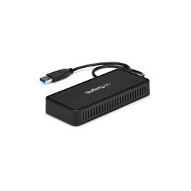 USB to Dual DisplayPort Mini Docking Station - Dual 4K 60Hz - GbE - USB 3.0 - Dual Monitor Mini Dock - DisplayPort Hub
