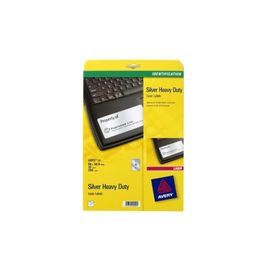 """Etikett 96x50,8mm Typenschild fr Laserdrucker, silber"""