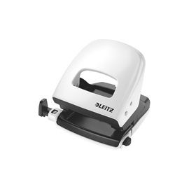 Leitz Medium DutyPunch White Pearl