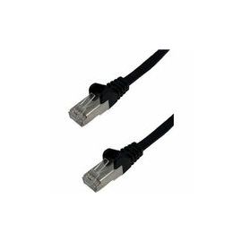 2M CAT6A SSTP LSOH BLACK STRANDED FLUSH 26AWG CABLE