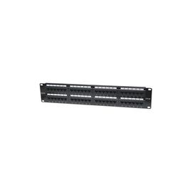 INTELLINET PANEL DE PARCHEO CAT5E 48 PUERTOS 2U PARA RACK 19"
