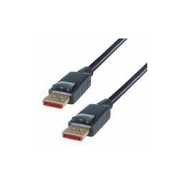 1M V1.4 8K DP CABLE M-M GOLD LOCKABLE CONNECTORS