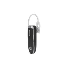 HEADSET SINGLE EAR BLUETOOTH- INTEGRATED CONTROLS BLACK
