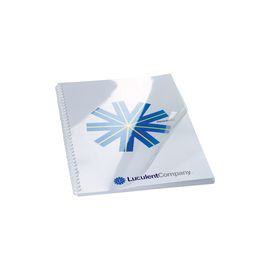 GBC 150MIC ECON PVC COVERS CLR P50