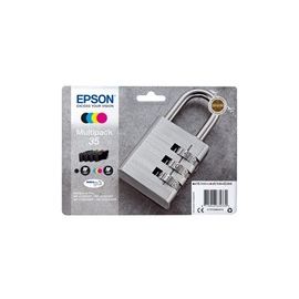 Multipack 4-colours 35 DURABrite Ultra Ink Consumables: Ink Cartridges, DURABrite"" Ultra, 35, Padlock, Multipack, 1 x 16.1 ml Black, 1 x 9.1 ml Cyan, 1 x 9.1 ml Yellow, 1 x 9.1 ml Magenta