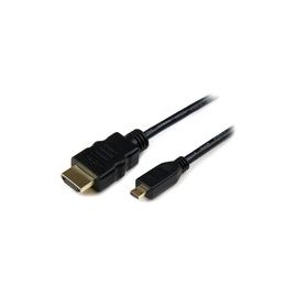 0.5m High Speed HDMI® Cable with Ethernet - HDMI to HDMI Micro - M/M