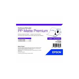 PP MATTE LABEL PREM CONTINUOUS ROLL 51X29MM