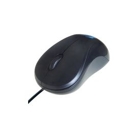 Anti-bacterial Optical scroll Mouse (mid-size) USB Black