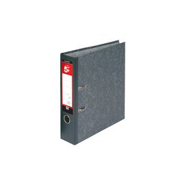 5 Star Lever Arch File 70mm A4 Cloudy Grey [Pack 10]