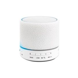 LED BLUETOOTH SPEAKER- MICRO SD READER 3W AUX WHITE