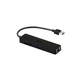 I-TEC SLIM HUB 3 PORT USB 3.0 GB ETHERNET ADAPTER WIN/MAC