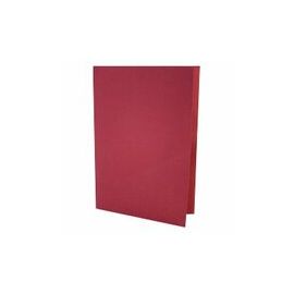 Guildhall Square Cut Folders Manilla 315gsm Foolscap Red Ref FS315-REDZ [Pack 100]