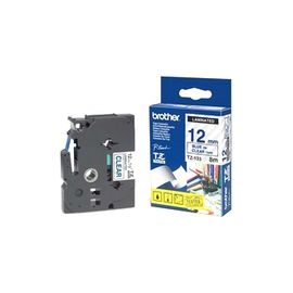 TZE-133 LAMINATED TAPE 12MM 8M BLUE ON CLEAR