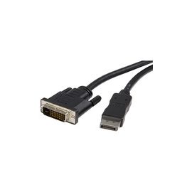 10 ft DisplayPort to DVI Video Converter Cable - M/M."This DisplayPort to DVI (M-M) Video Converter Cable lets you connect a DVI capable display to a DisplayPort video card/source. The cable provides a connection distance of 10ft and features a male DVI c