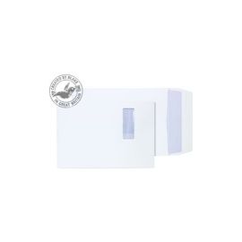Value Gusset Pocket P/S Win C4 324x229x25mm White (BOX 125)