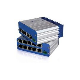 8+1-Port CAMSWITCH Mobile Low-Voltage 802.3at PoE Switch