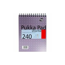 PUKKA SHORTIE METALLIC A5 WRIT PAD 80GSM