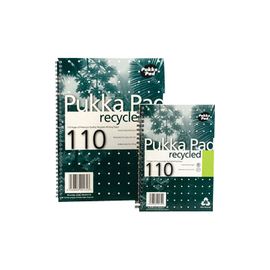 PUKKA RECYCLED A5 PAD 80GSM 110PAGES