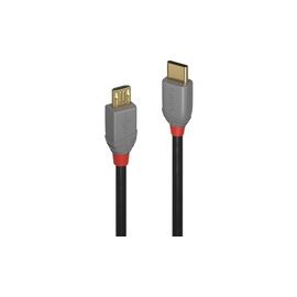LYNDI 0.5m USB 2.0 C/Micro-B Anthra Line