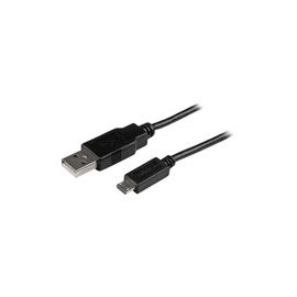 15cm (6in) Mobile Charge Sync USB to Slim Micro USB Cable for Smartphones and Tablets - A to Micro B