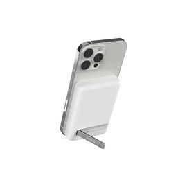 DRAHTLOSE MAGNETISCHE POWERBAN MIT AUSKLAPPBAREM STANDFU