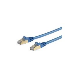 5m CAT6a Ethernet Cable - Blue - RJ45 Snagless Connectors - CAT6a STP Cord - Copper Wire - Network Cable (6ASPAT5MBL)