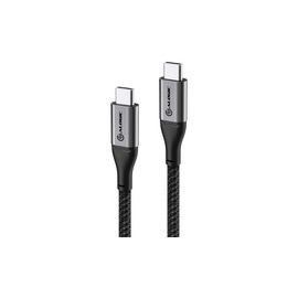 ALOGIC SUPER ULTRA USB-C TO USB-C CABLE - MALE TO MALE - 1.5M -USB 2.0 - 5A - 480MBPS - SPACE GREY