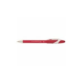 PAPERMATE Stylo Ã  bille rechargeable pointe moyenne rétractable encre rouge corps caoutchouc FLEXGRIP