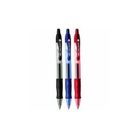 Penna gel Velocity Gel nera punta media 0 7 mm -Bic- meccanismo a scatto inchiostro gel colore brillante presa in gomma (conf.12)
