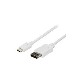 6 ft / 1.8m USB C to DisplayPort Cable - USB C to DP Cable - 4K 60Hz - White