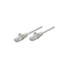 NETWORK CABLE CAT6 CCA 0.5M GREY U/UTP SNAGLESS/BOOTED