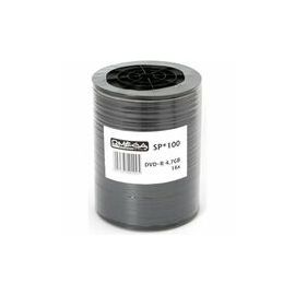 DVD+R (100 PACK) 4.7GB 16X-WHITE FULLFACE INK PRINT SHRINK