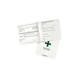Guildhall Accident Book 20 Pages 210x200mm Green and White Ref T44Z [Pack 5]