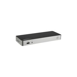 Dual Monitor USB C Dock - Dual 4K Laptop Docking Station - DP / HDMI - Windows / Mac - USB 3.0 SD Card Reader - 60W Power Delivery