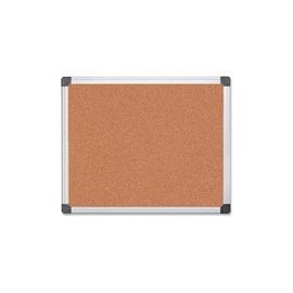 BI OFFICE CORK BOARD 600X900 ALUM FRAME
