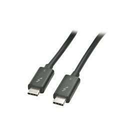 Lindy 2m Thunderbolt 3 Cable. Black
