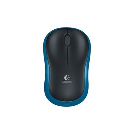 WIRELESS MOUSE M185 BLUE .
