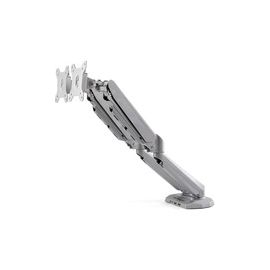 Desk Mount Dual Monitor Arm with USB & 3.5mm Audio - Desk Clamp Ergonomic VESA Mount for up to 30 inch Displays - Full Motion